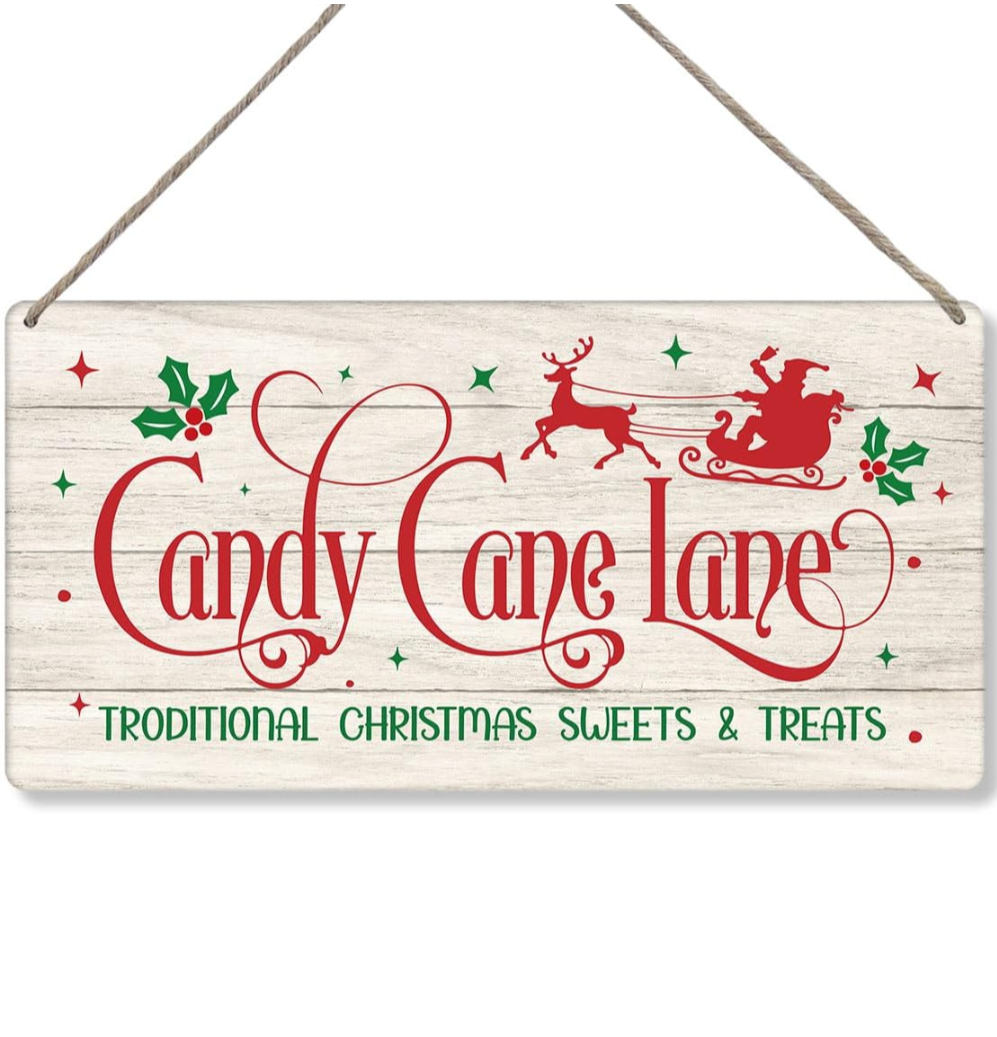 A Candy Cane Christmas cover photo collage