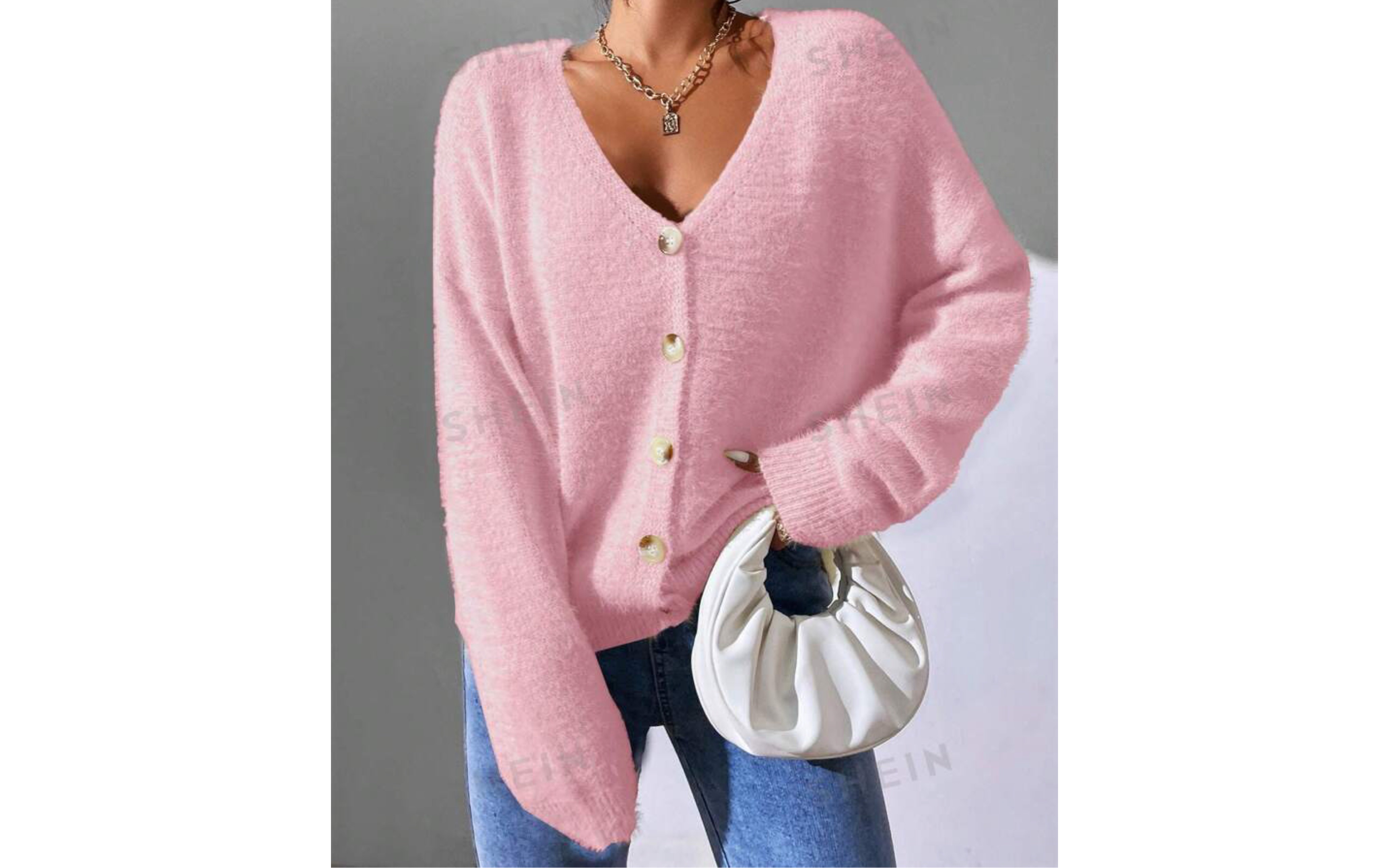 Katie／FLUFFY long cardigan Fluffy Longline Cardigan | Catherines