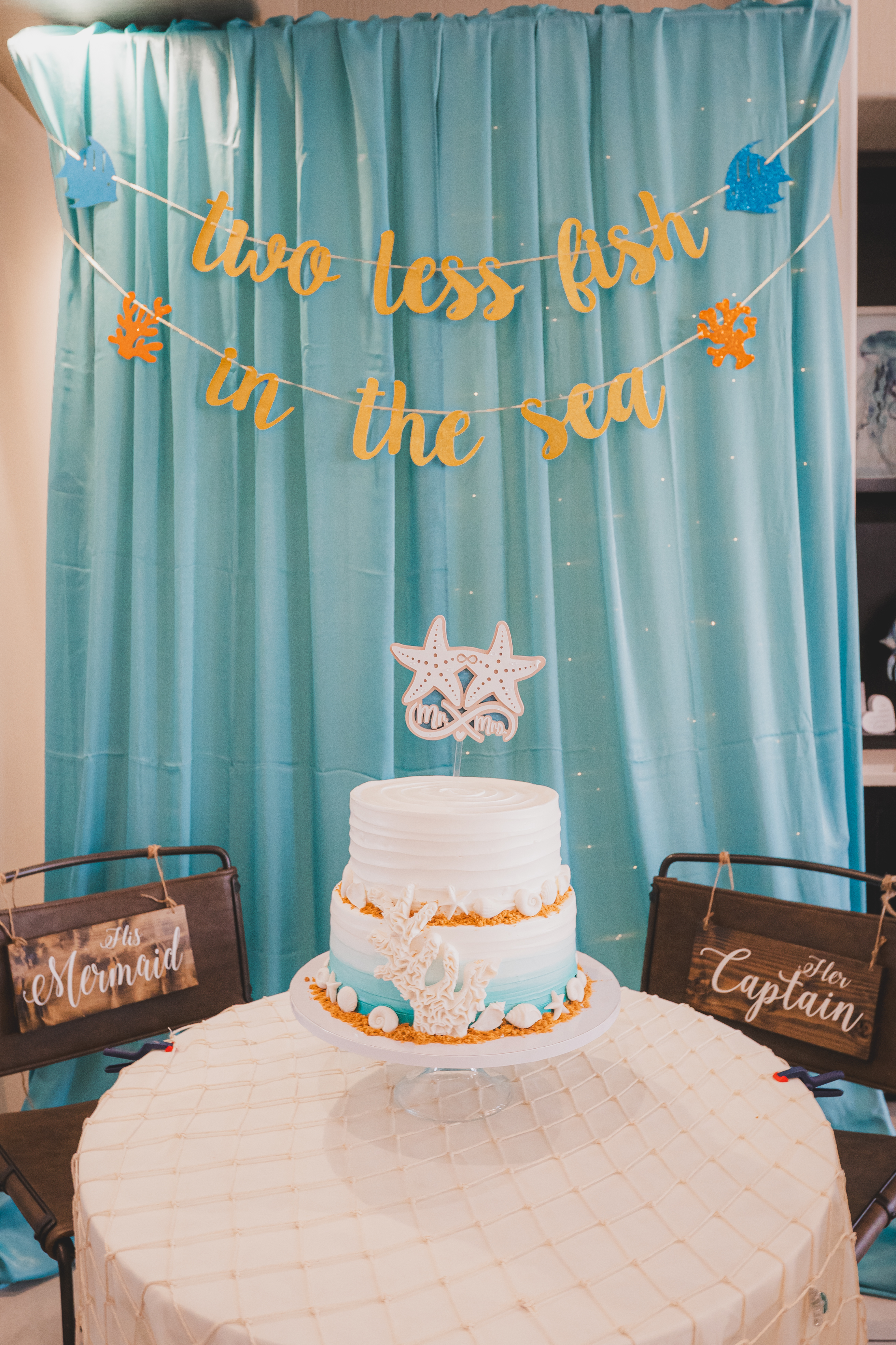 Mermaid Wedding Decor and Accessories cover photo collage