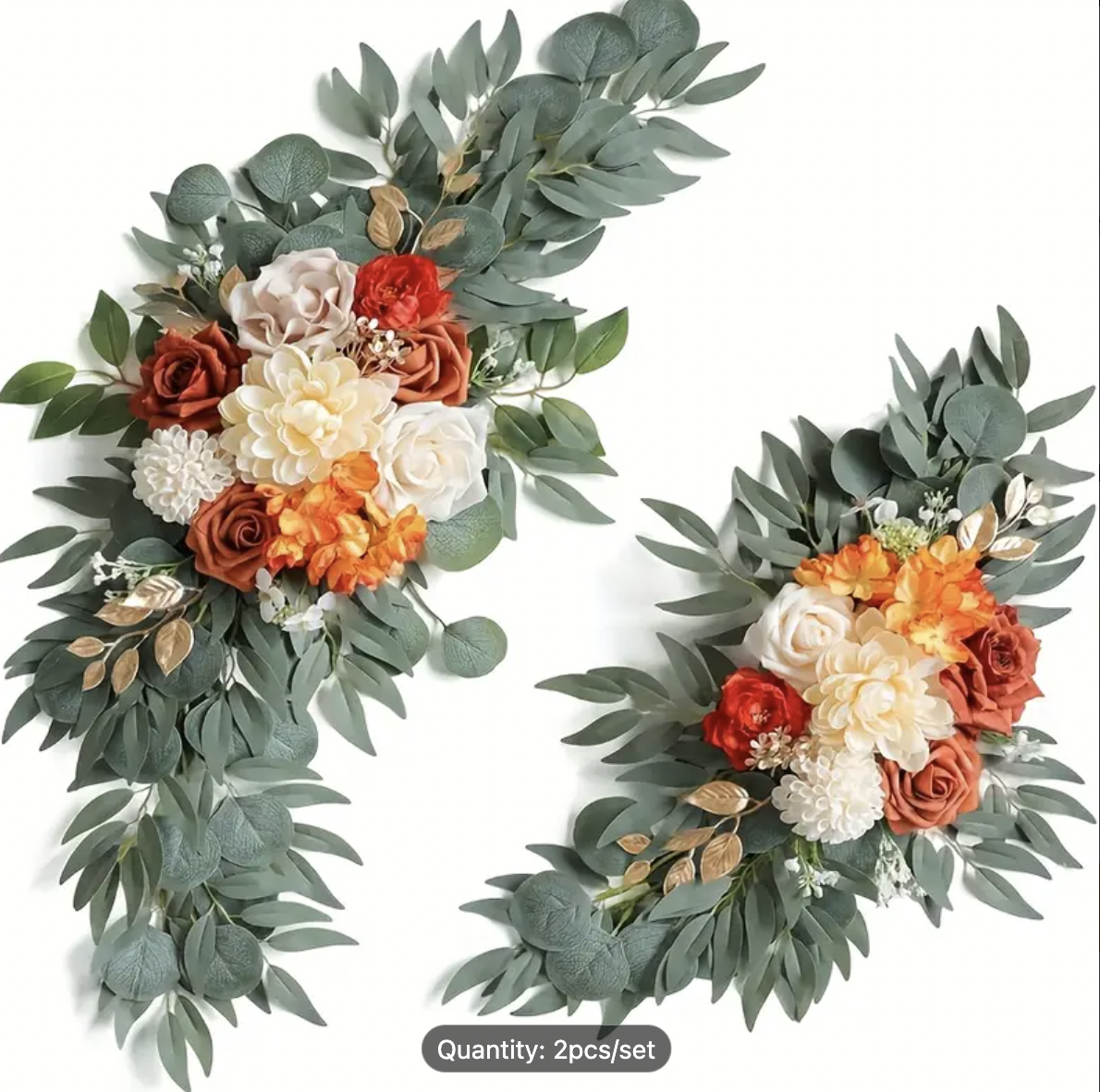 Elegant on a Budget: Faux Flowers We Ordered for Our Wedding cover photo collage