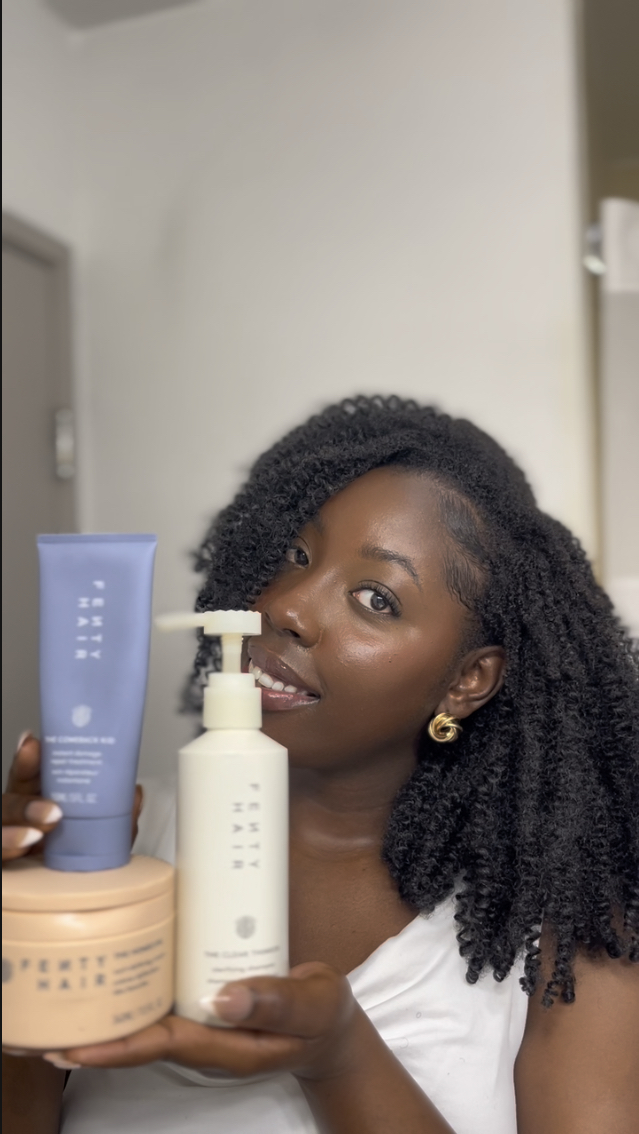 How to build a better Hair Care Routine🫧🧴🚿💆🏾‍♀️ cover photo collage