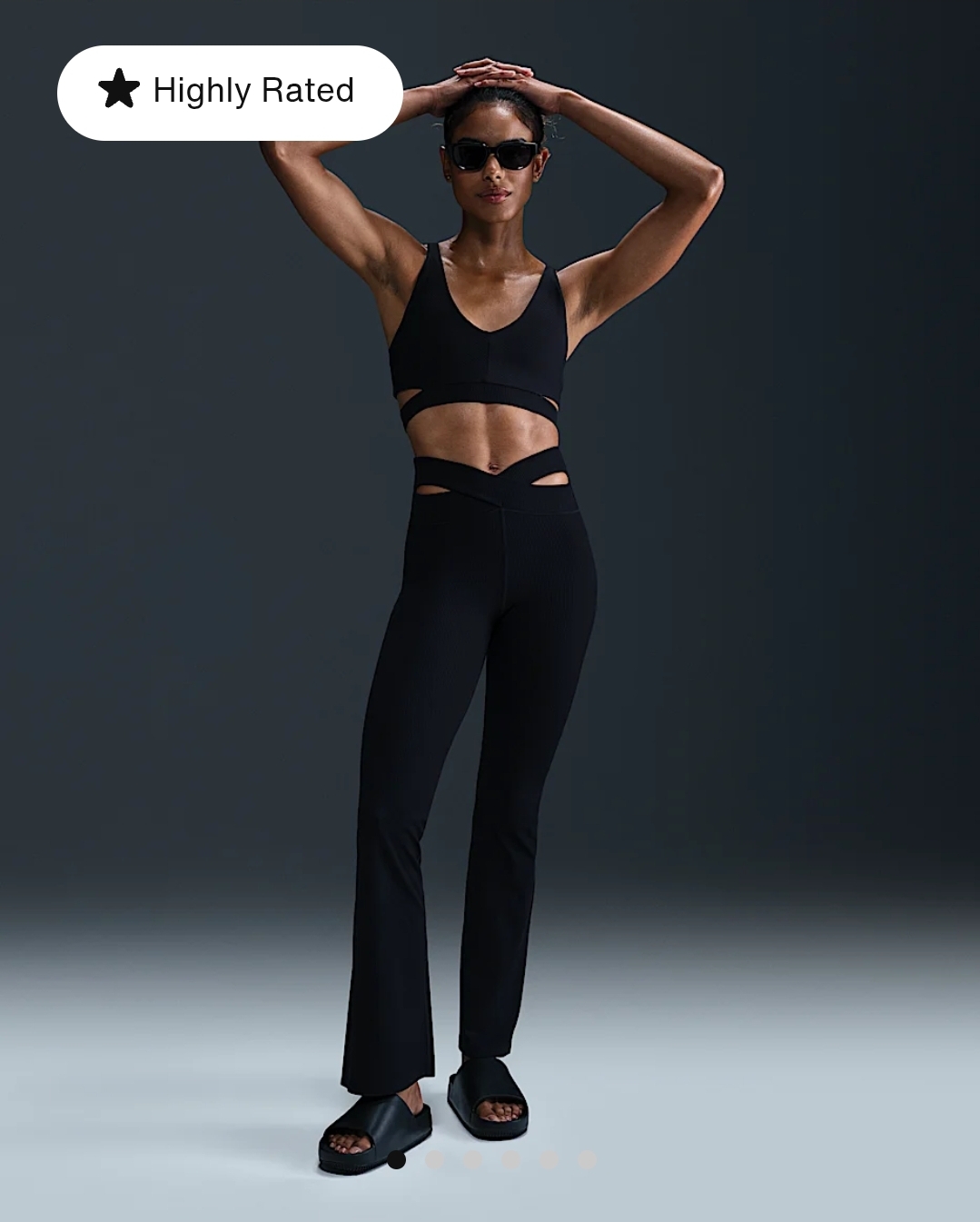 Leggings/sports bra with great quality!! cover photo collage