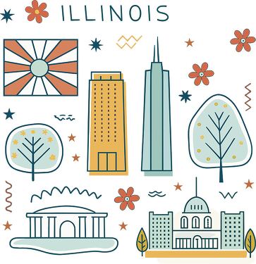 Visit Illinois- We’re more than just cornfields 🌽! cover photo collage