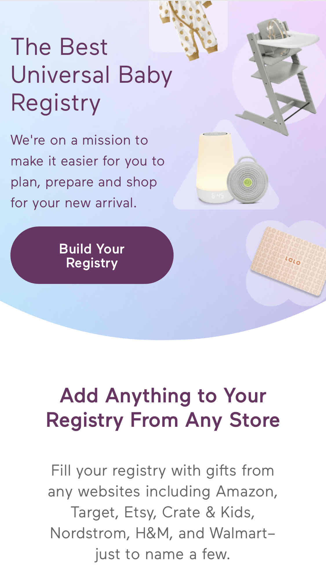 The Easy Baby Registry | Pregnancy And Motherhood cover photo collage