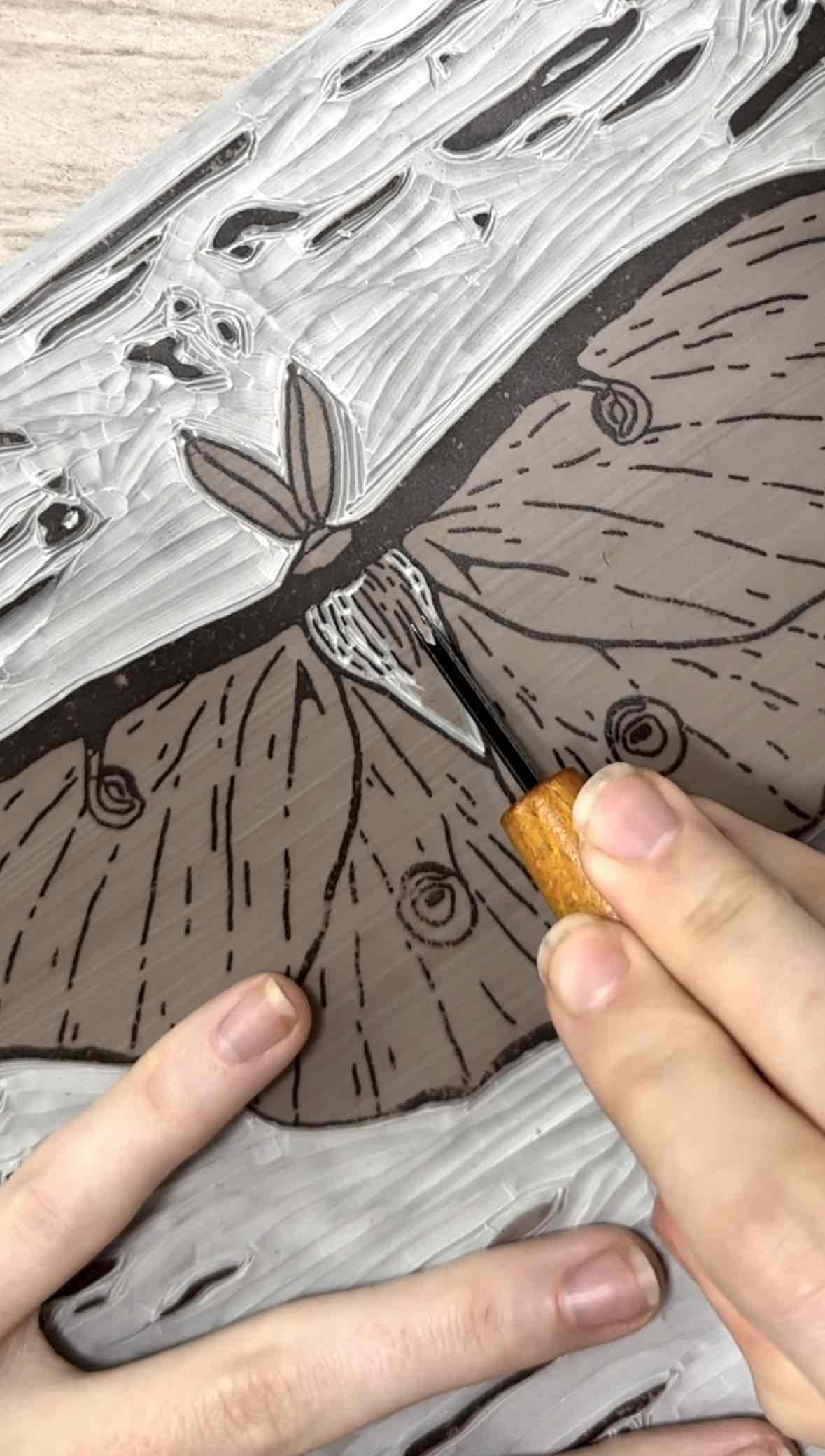 Getting Started with Linocut cover photo collage