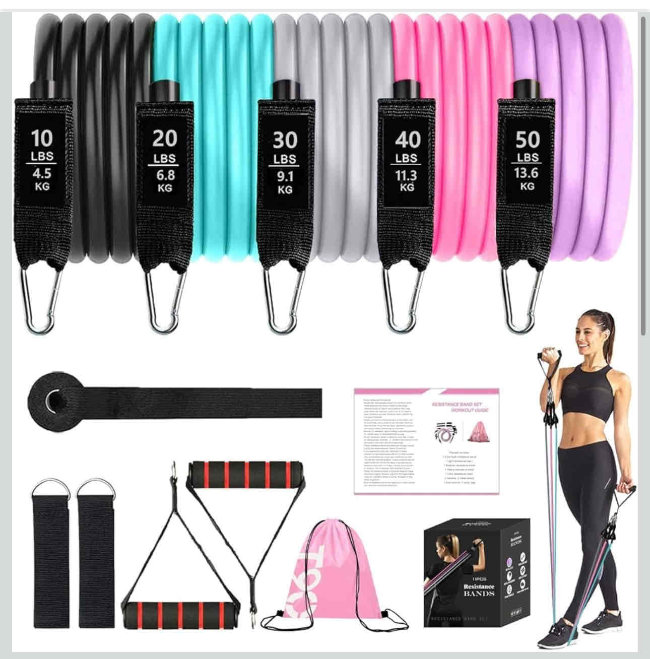 Move with Intention: My Fitness & Yoga Essentials cover photo collage