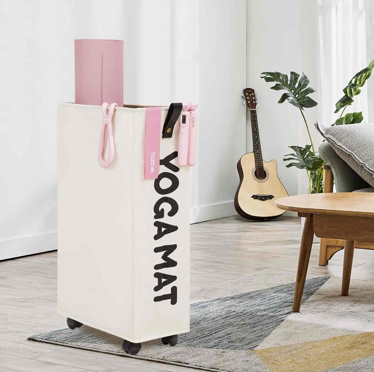 Move with Intention: My Fitness & Yoga Essentials cover photo collage