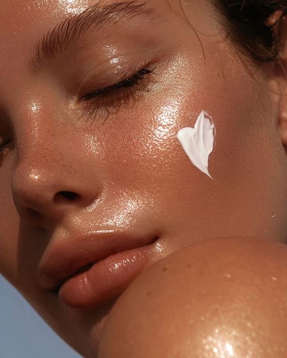 Natural Glowy Skin Hacks ✨ cover photo collage