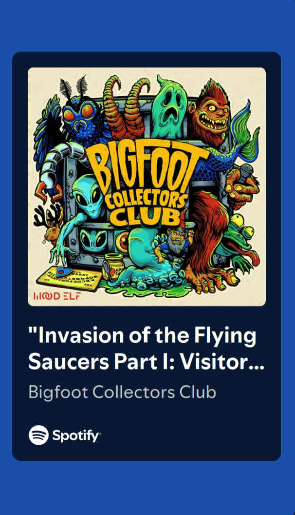 Favorite Paranormal Podcasts & Episodes cover photo collage