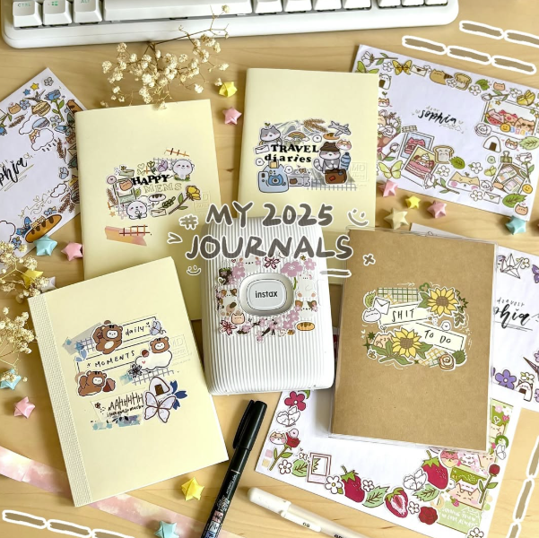 Journaling - Supplies, today! cover photo collage