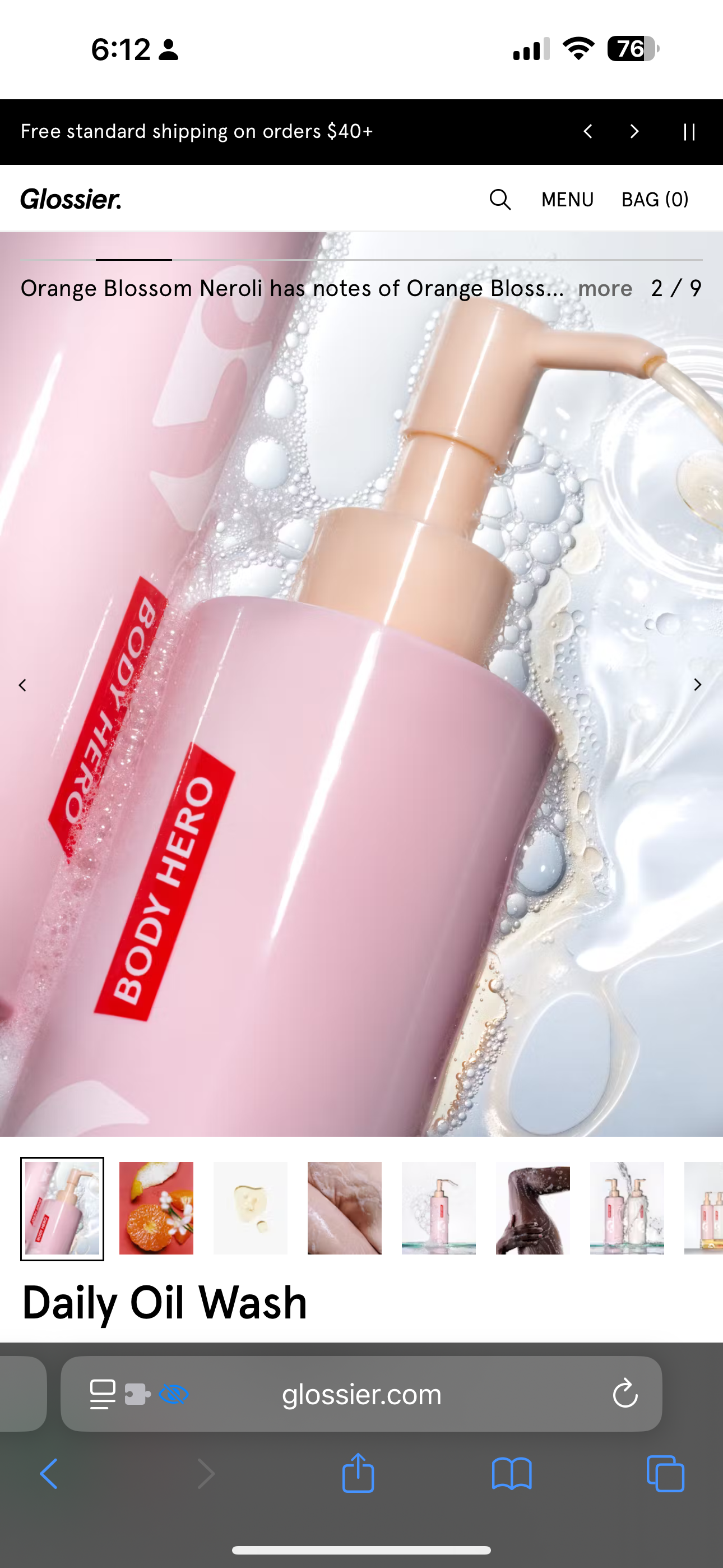 What’s in my shower? cover photo collage