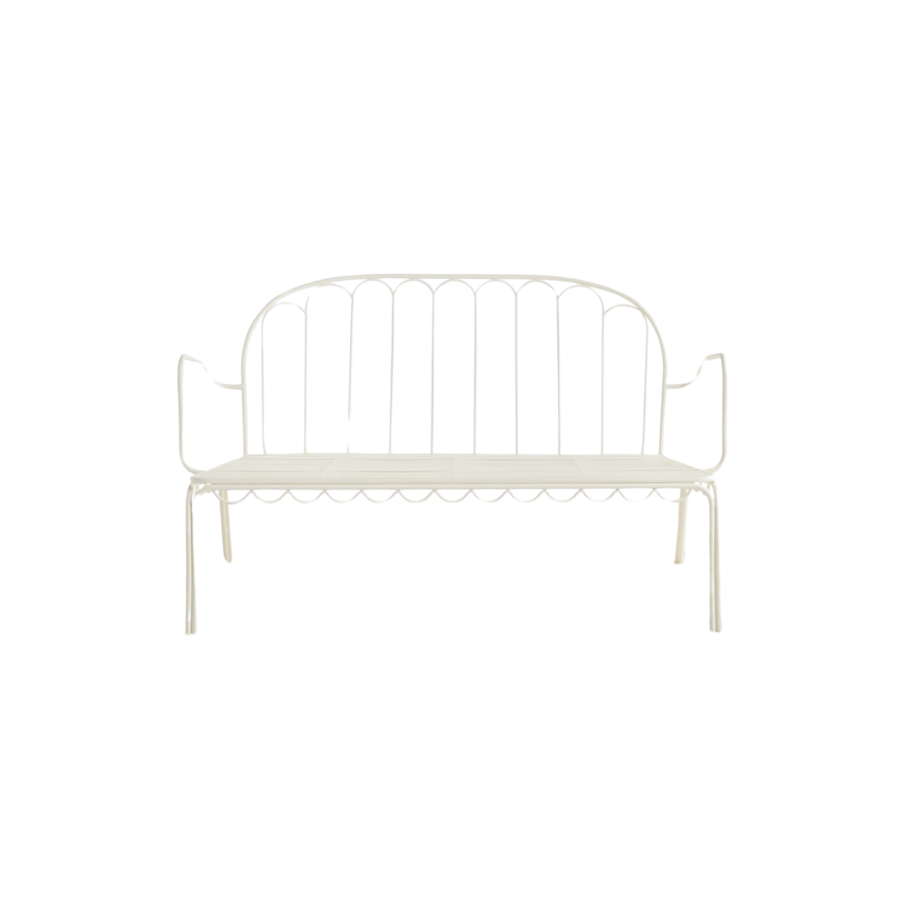 Business & Pleasure Co. The Al Fresco Love Seat Frame & Cushion Insert Set
