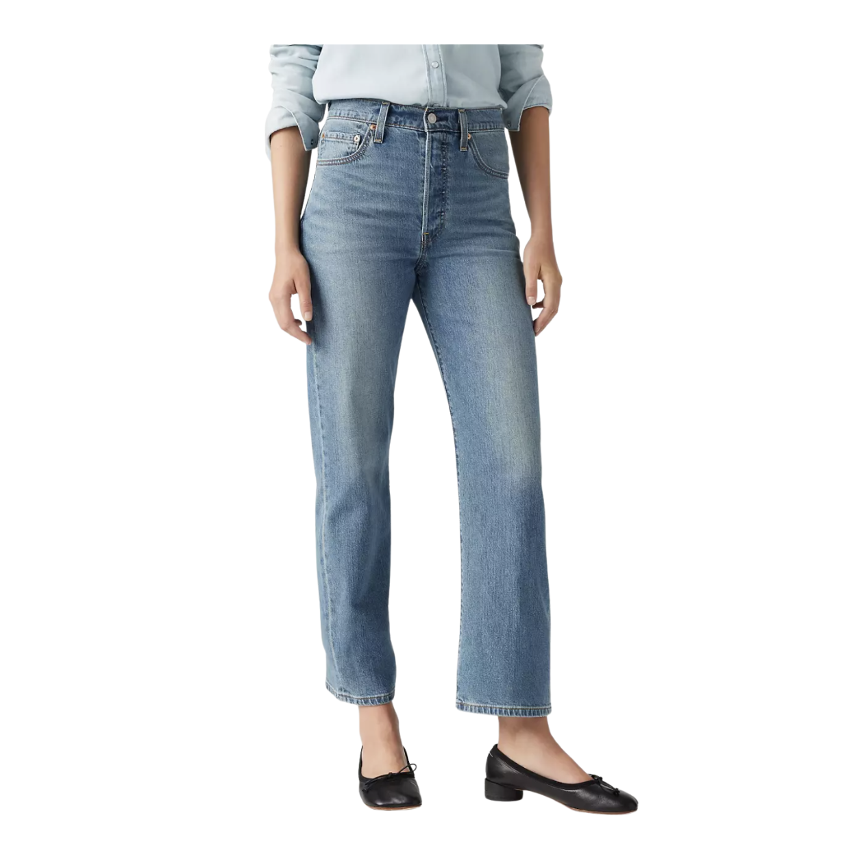 Straight Ankle Jeans