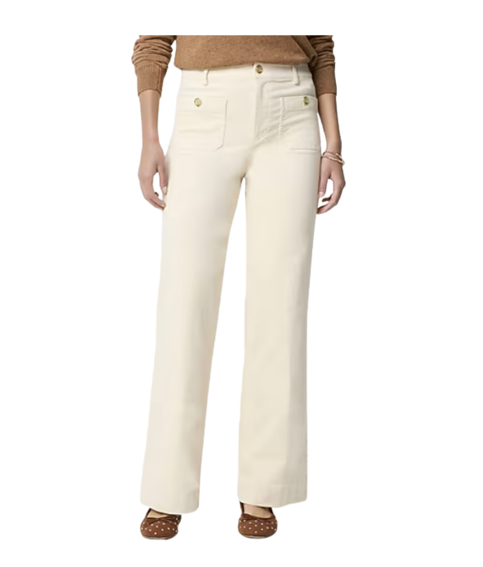 Corduroy Patch-Pocket Pant