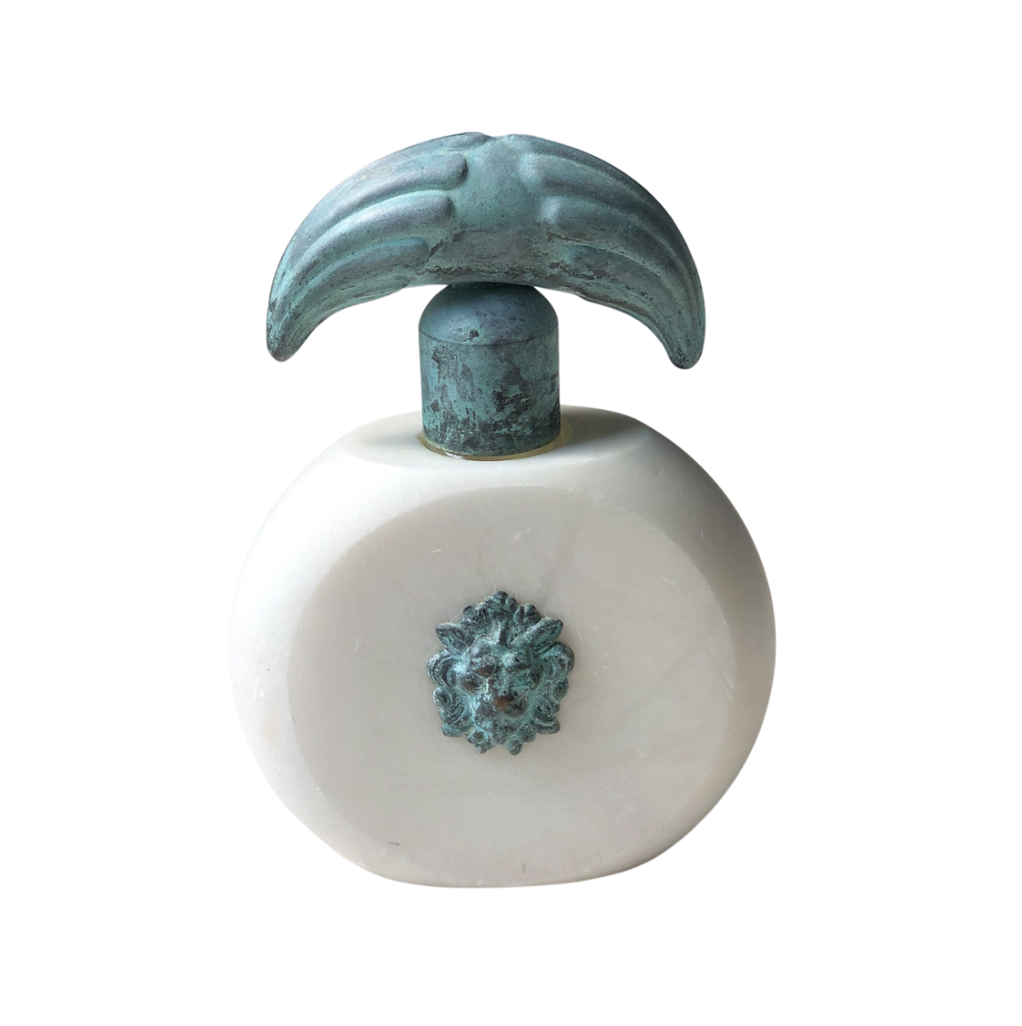 Vintage Alabaster Perfume Bottle