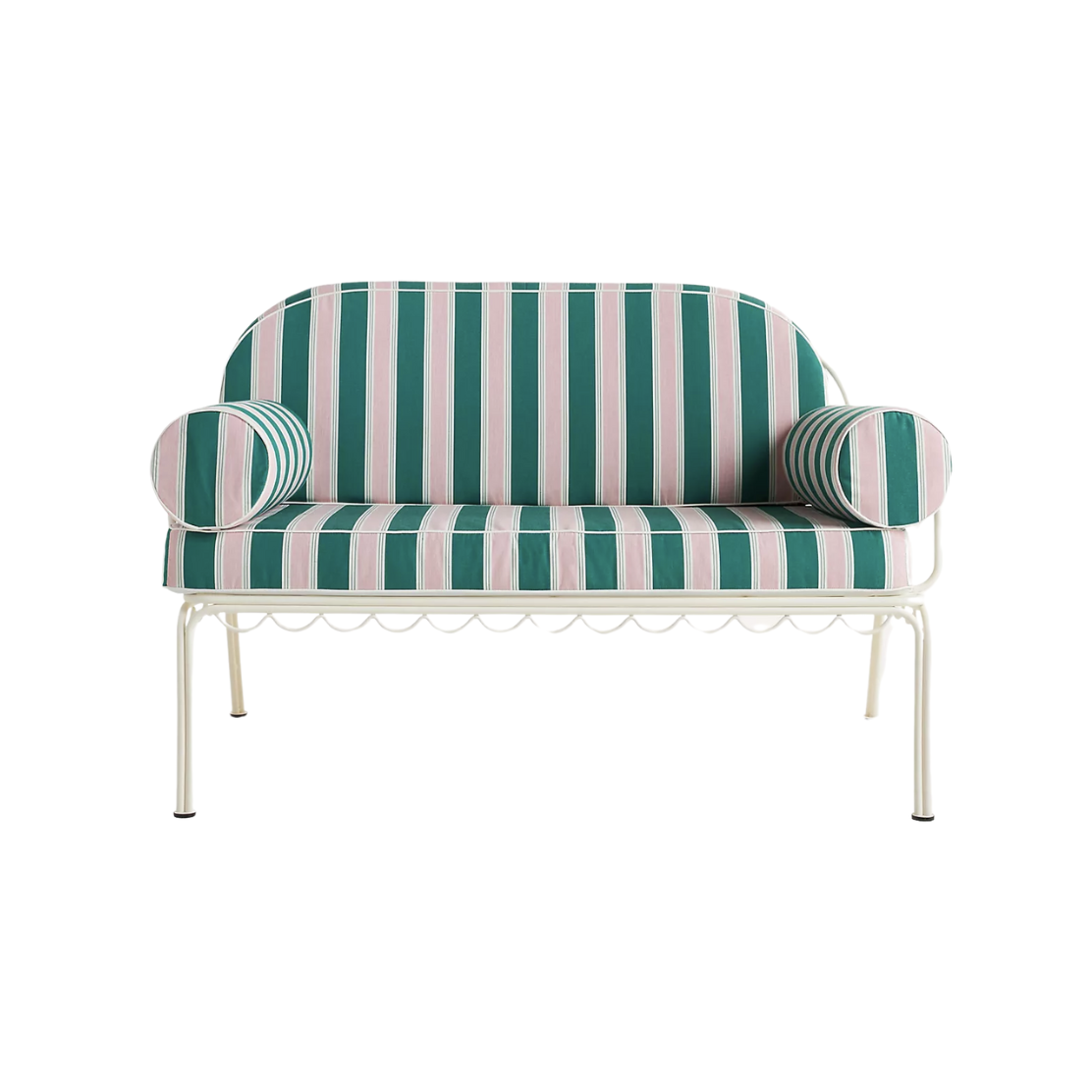 Love Seat Cushion Slipcover Set