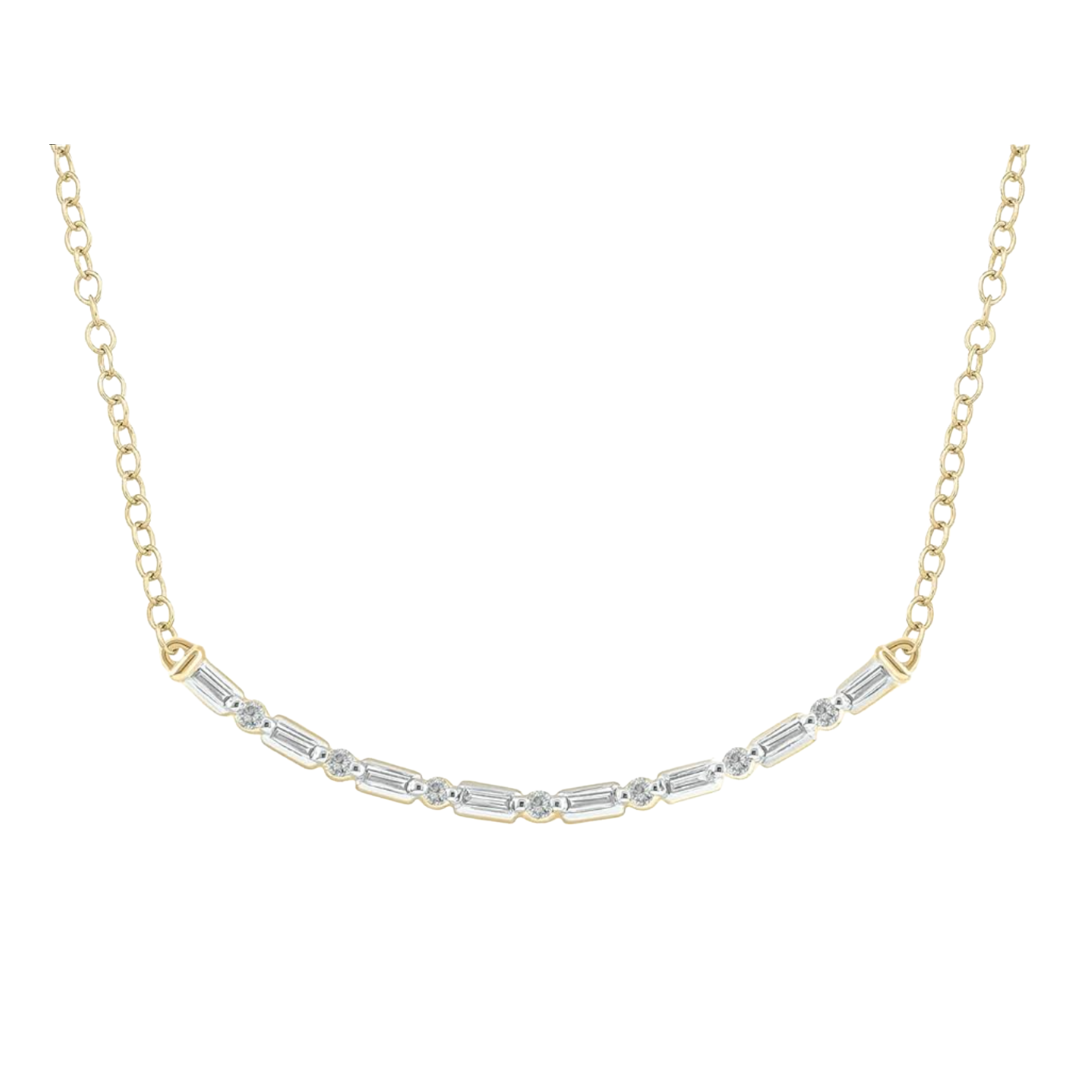 Curved Necklace (Luxury)