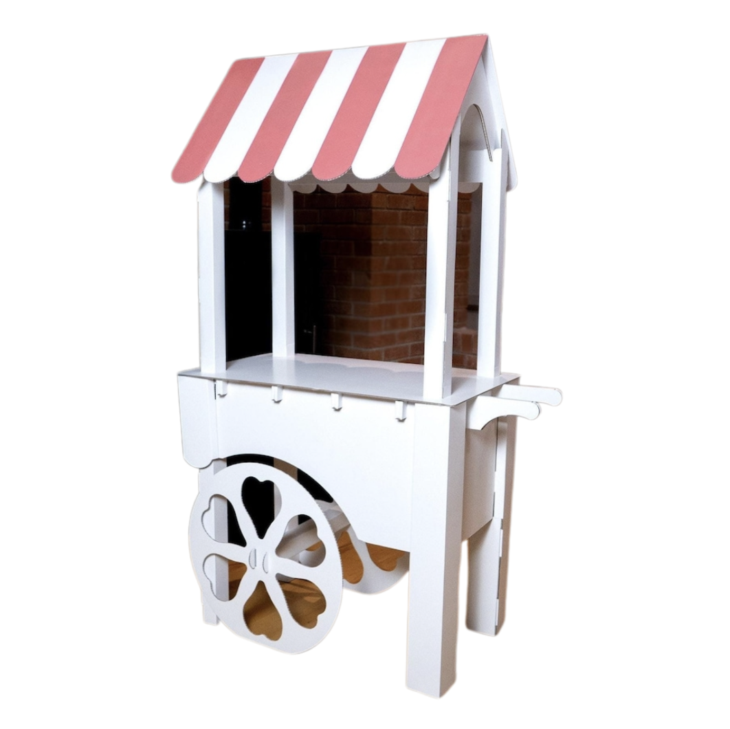 Cardboard Candy Cart