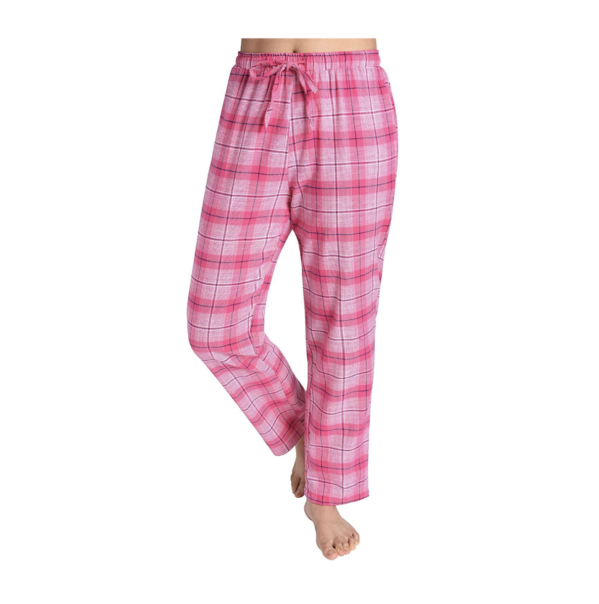 Fuschia Plaid Pajama Pant