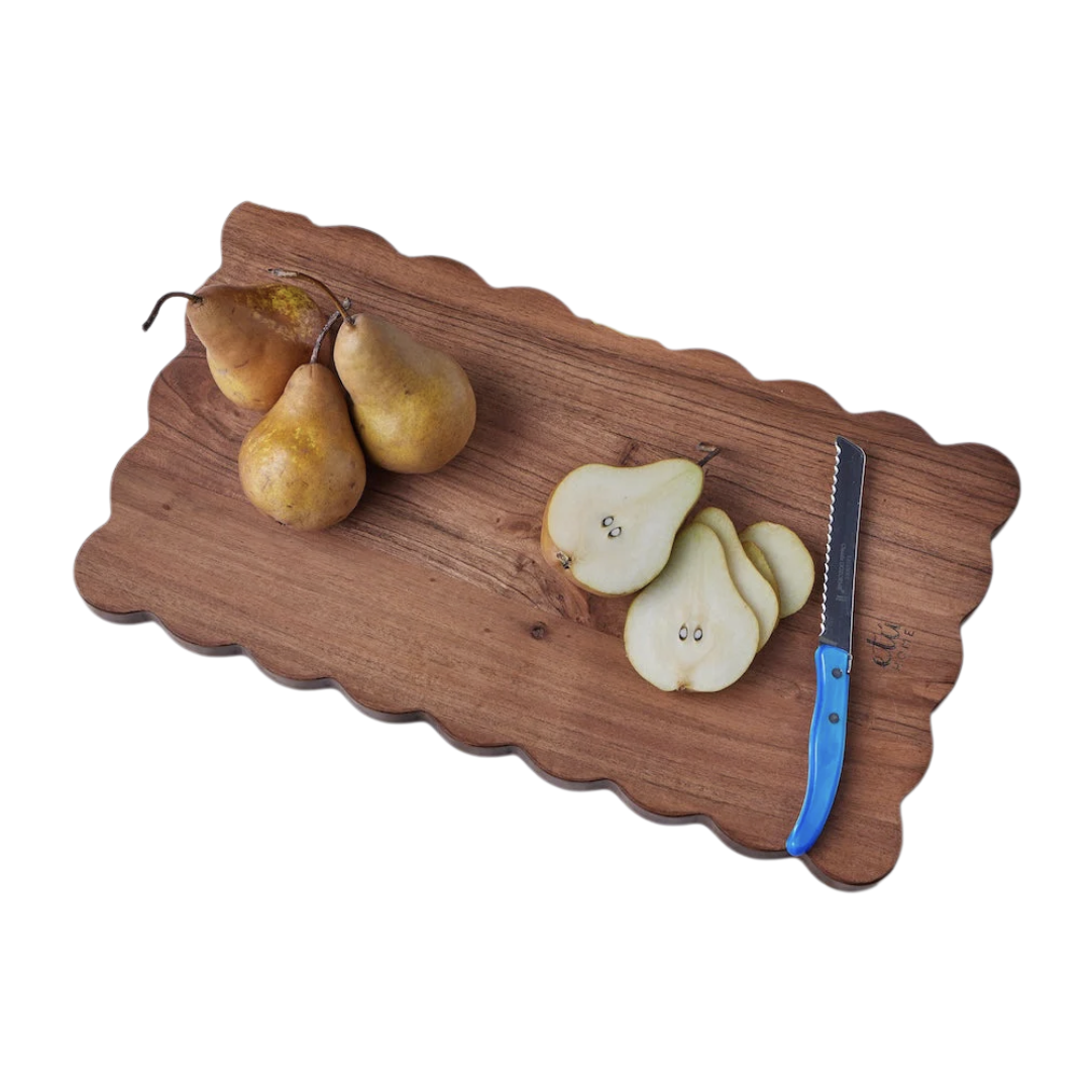 Rectangle Scalloped Cutting Board