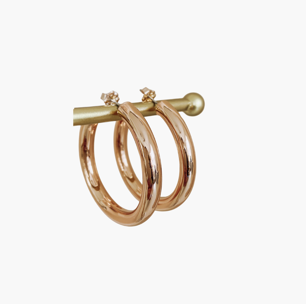 Venus Hoops Rose Gold