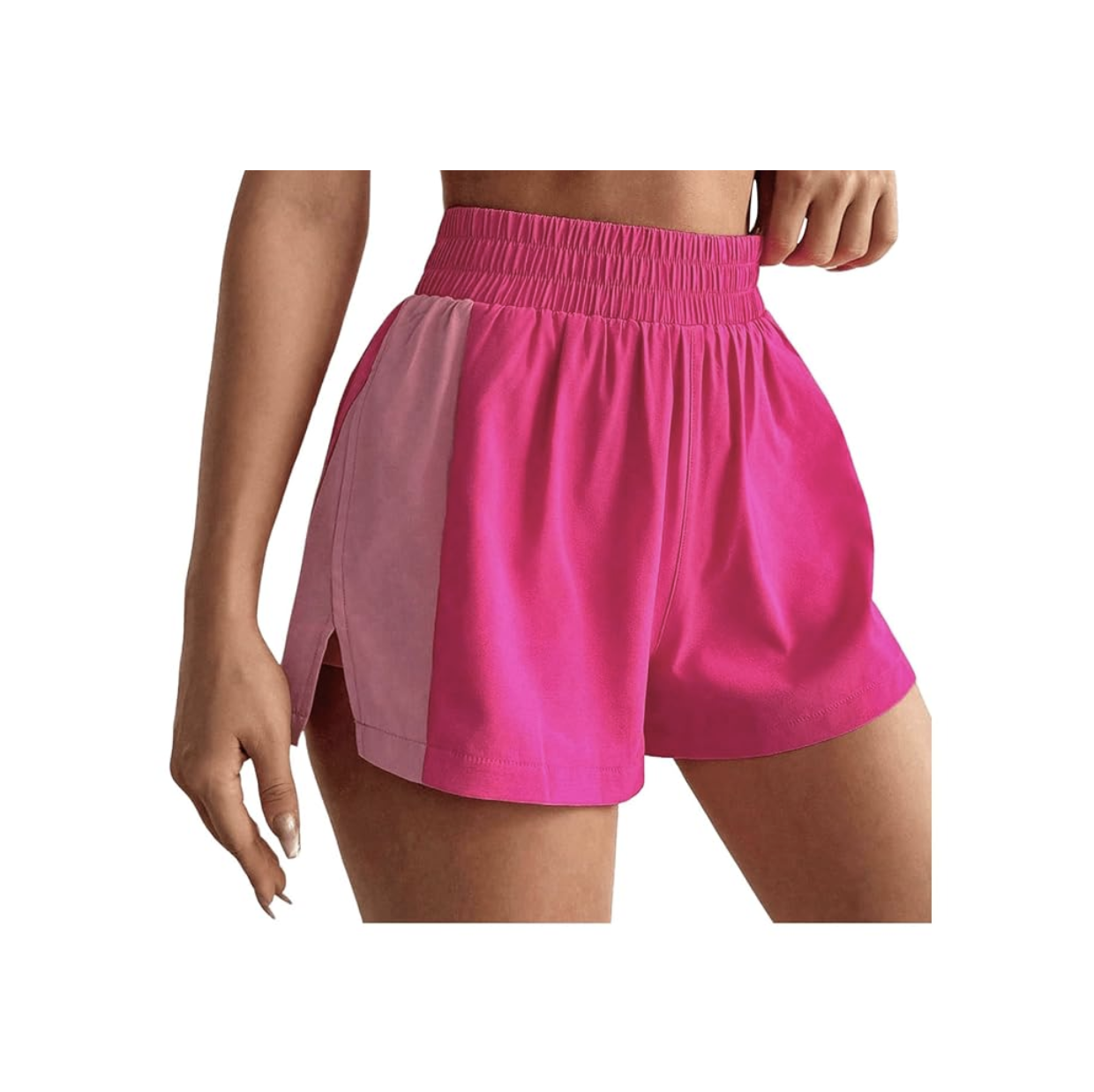 Pink High Waisted Shorts