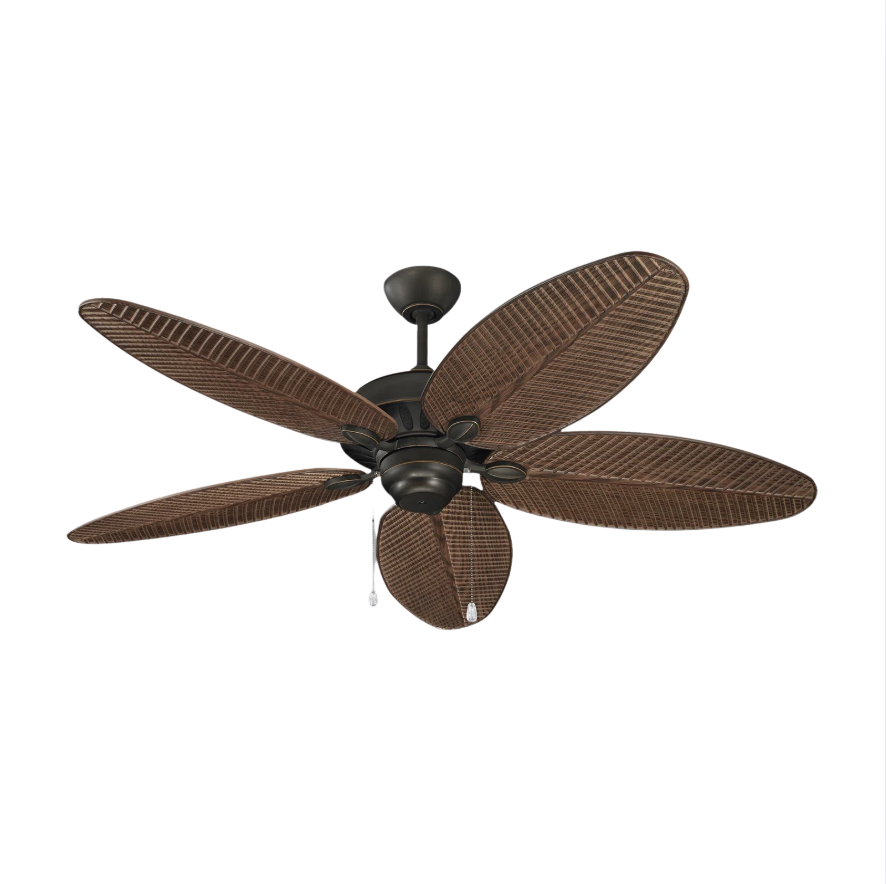 Palm Leaf Ceiling Fan