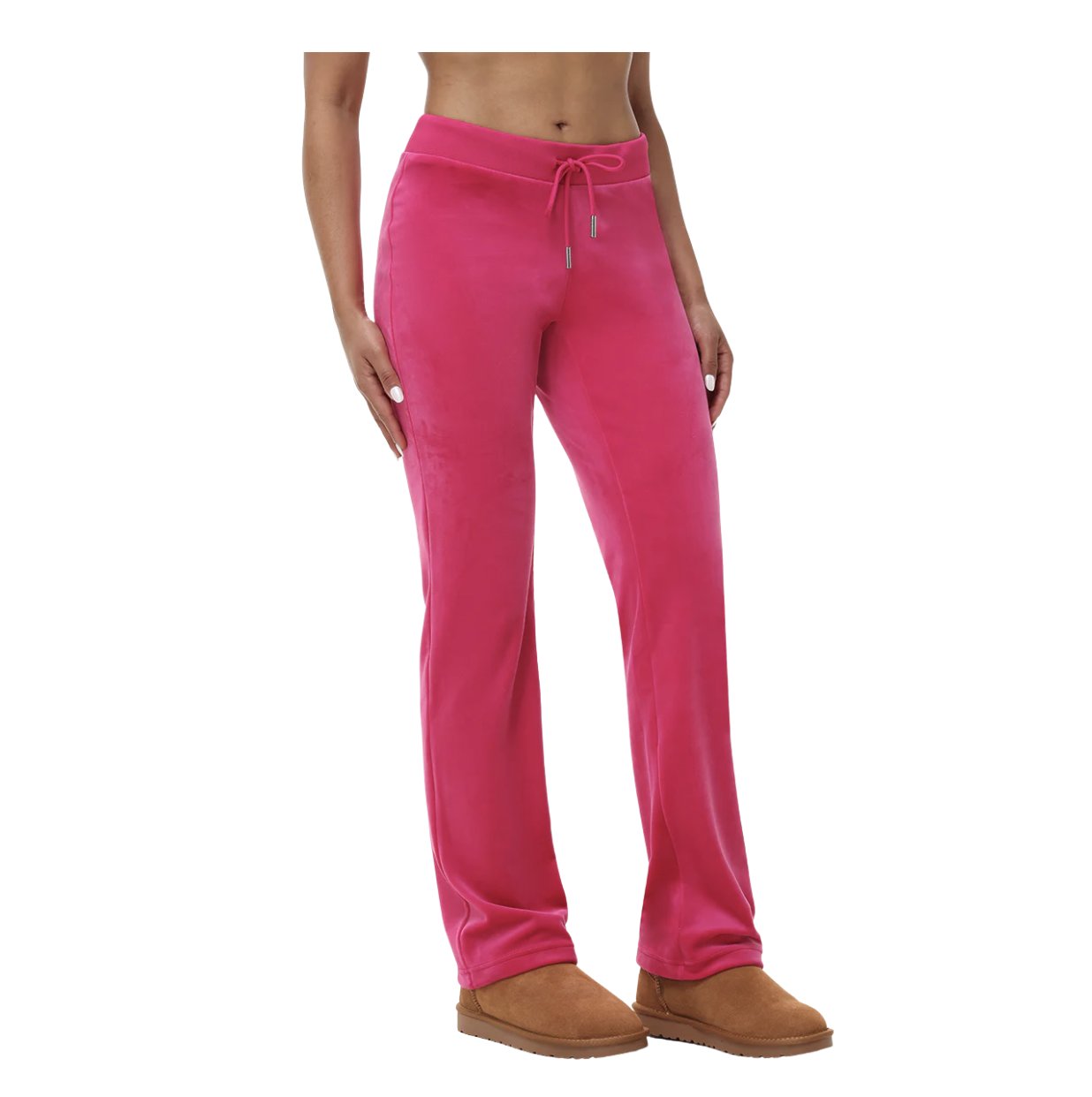 Hot Pink Velour Pants