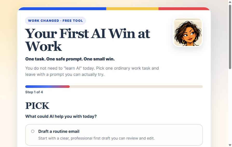 Start Using AI at Work cover photo collage
