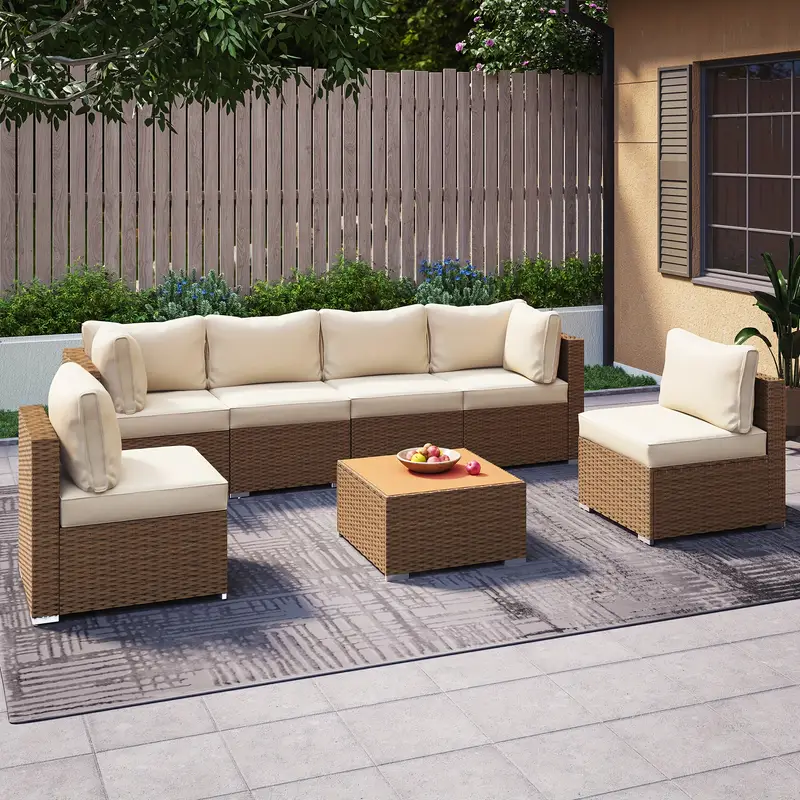 Budget Friendly Outdoor Furniture cover photo collage