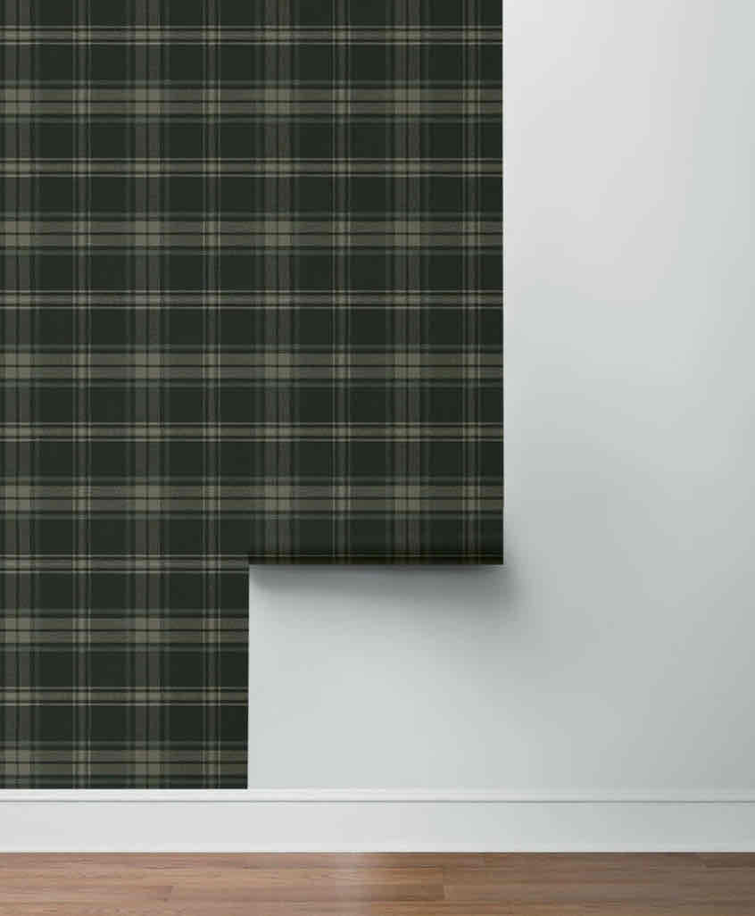 Sennehill Greenery Plaid cover photo collage