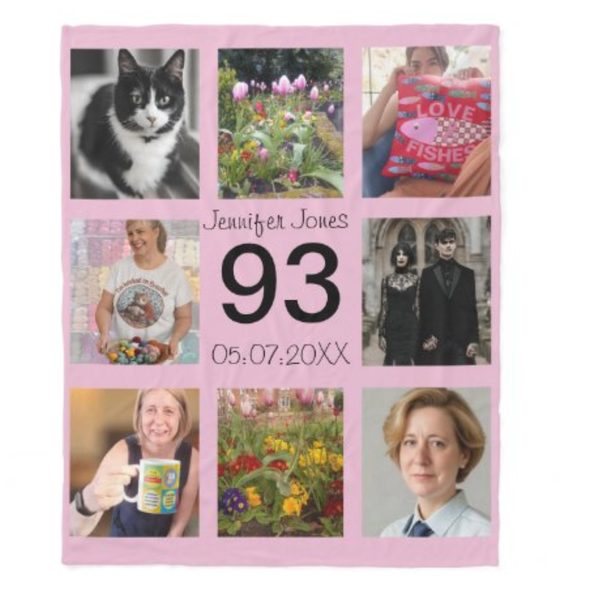 What to get someone for their 93rd birthday cover photo collage