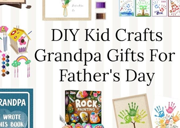 Crafts for kids from ages 4-teen, with links to supplies and demos cover photo collage