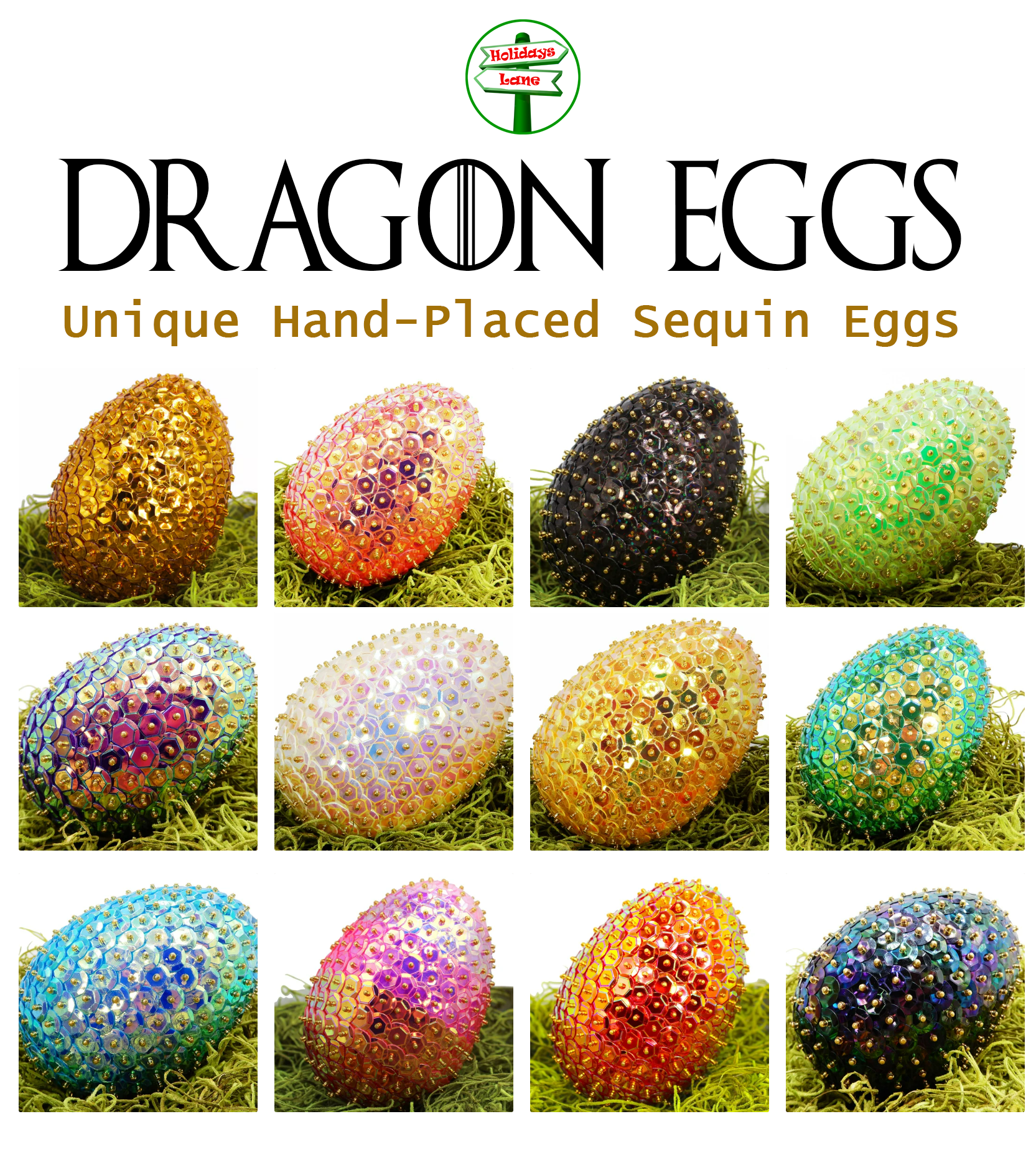 Sparkly and Fancy Easter Home Decor cover photo collage