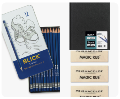 Sketchbook Prompts for When You Don't Know What to Draw cover photo collage