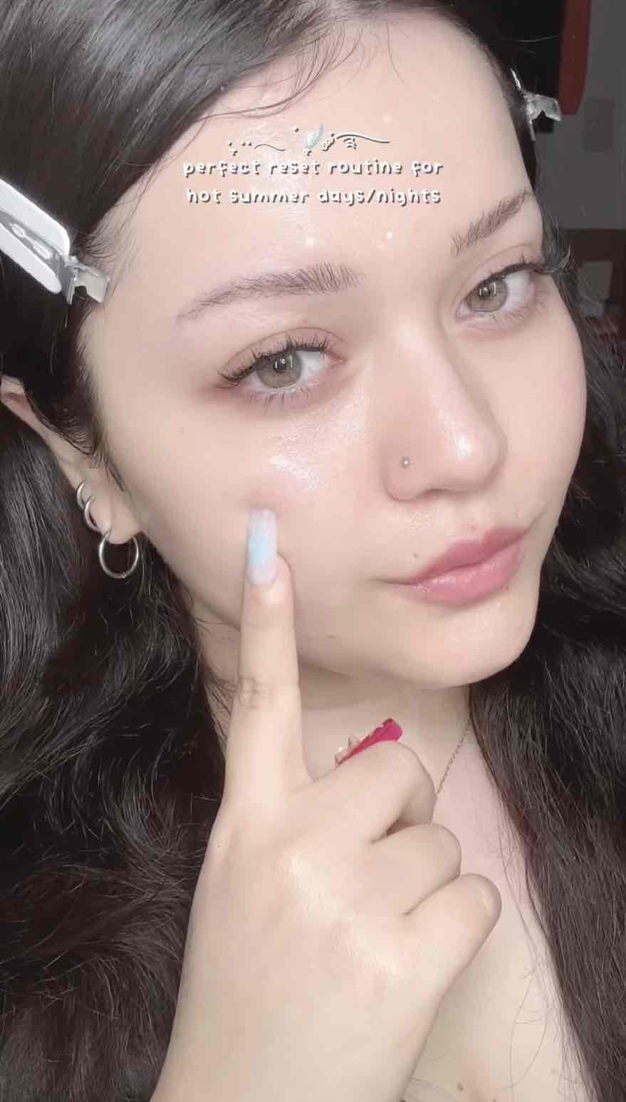 my skincare MUST HAVES (for oily but dehydrated skin) 💕✨ cover photo collage