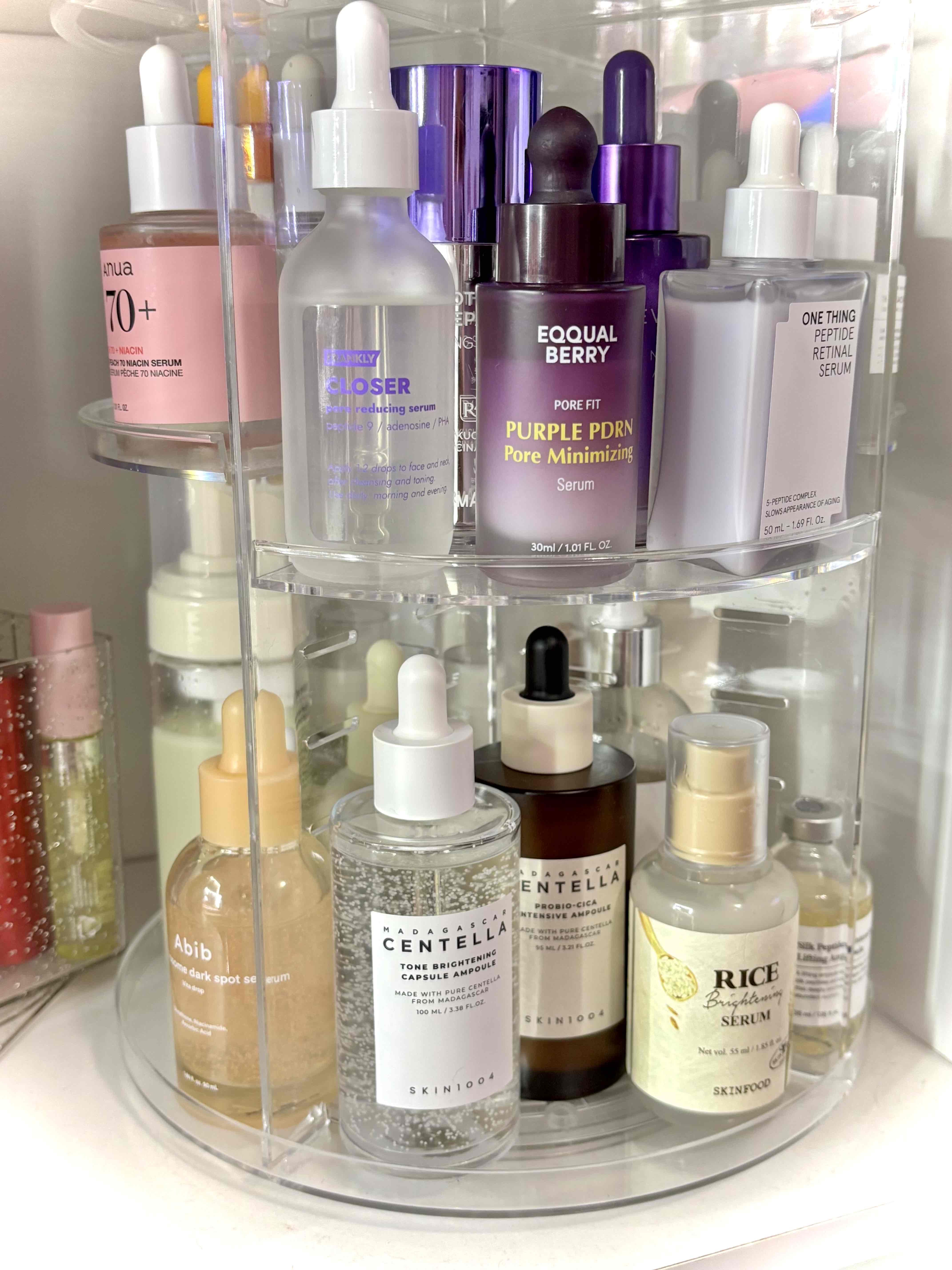 fav serums ✮⋆˙ for different concerns + benefits cover photo collage