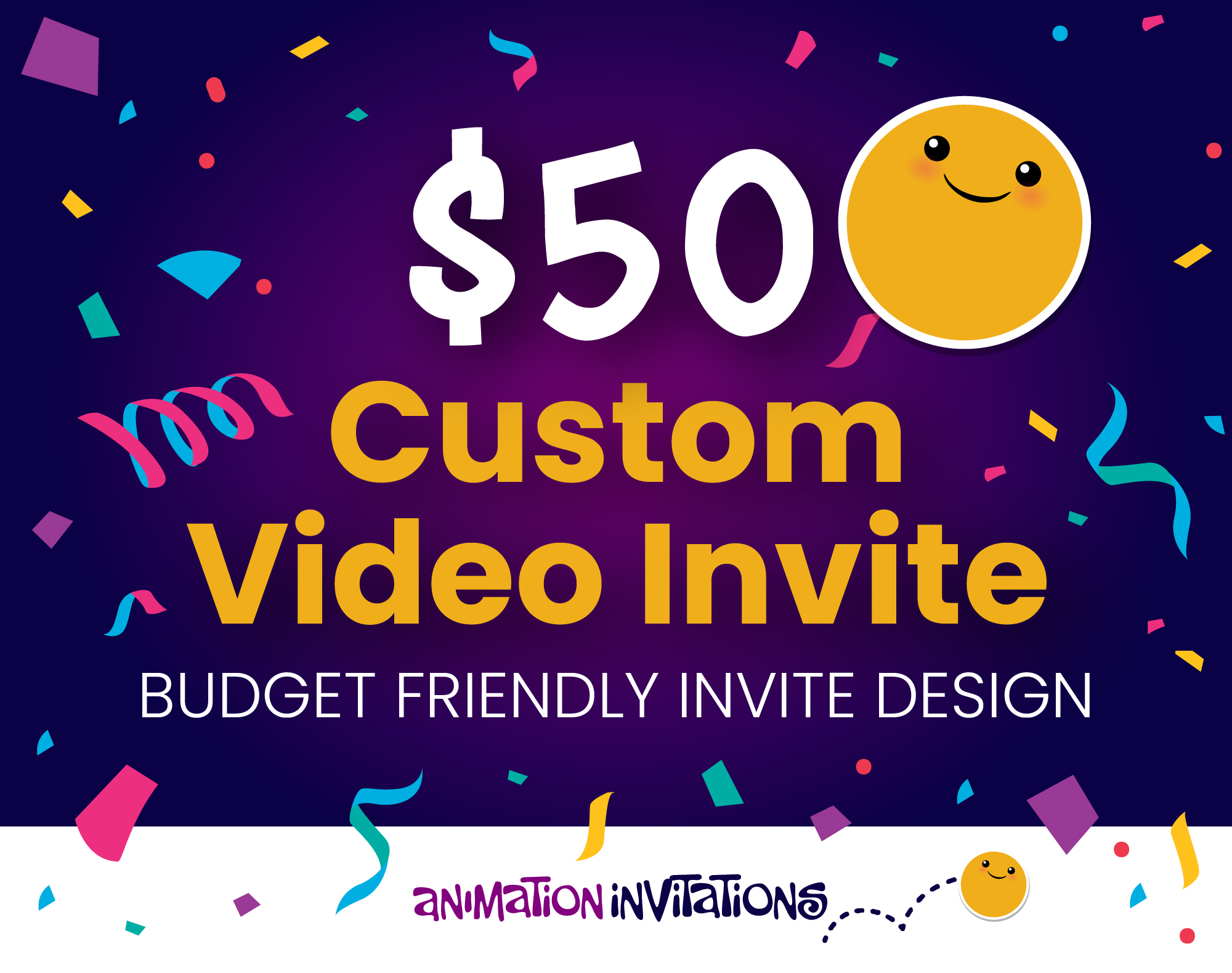 EPIC Digital Video Invites for your Halloween Party! cover photo collage