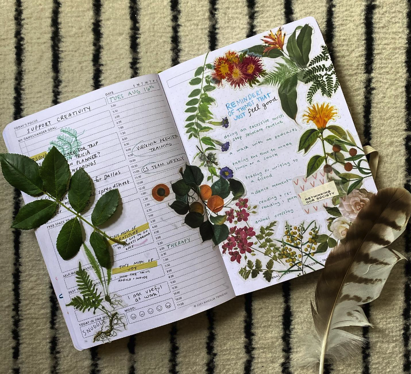 passion planning for creativity & productivity cover photo collage