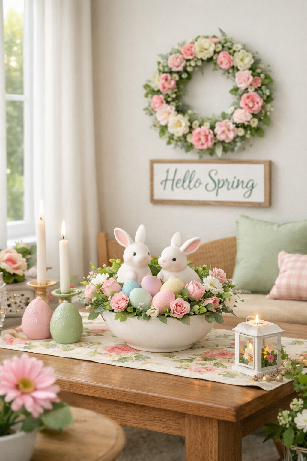 Fresh Spring Home Decor And Seasonal Finds cover photo collage