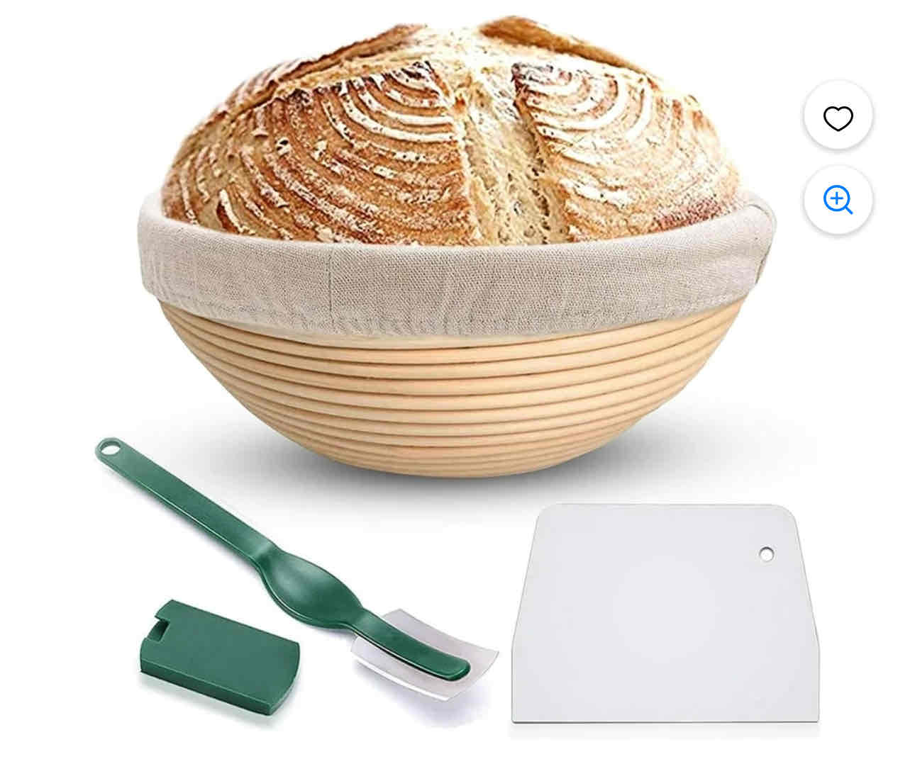 Sourdough baking cover photo collage