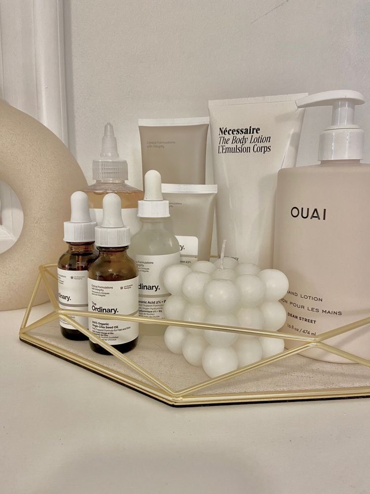Skincare for oily skin cover photo collage