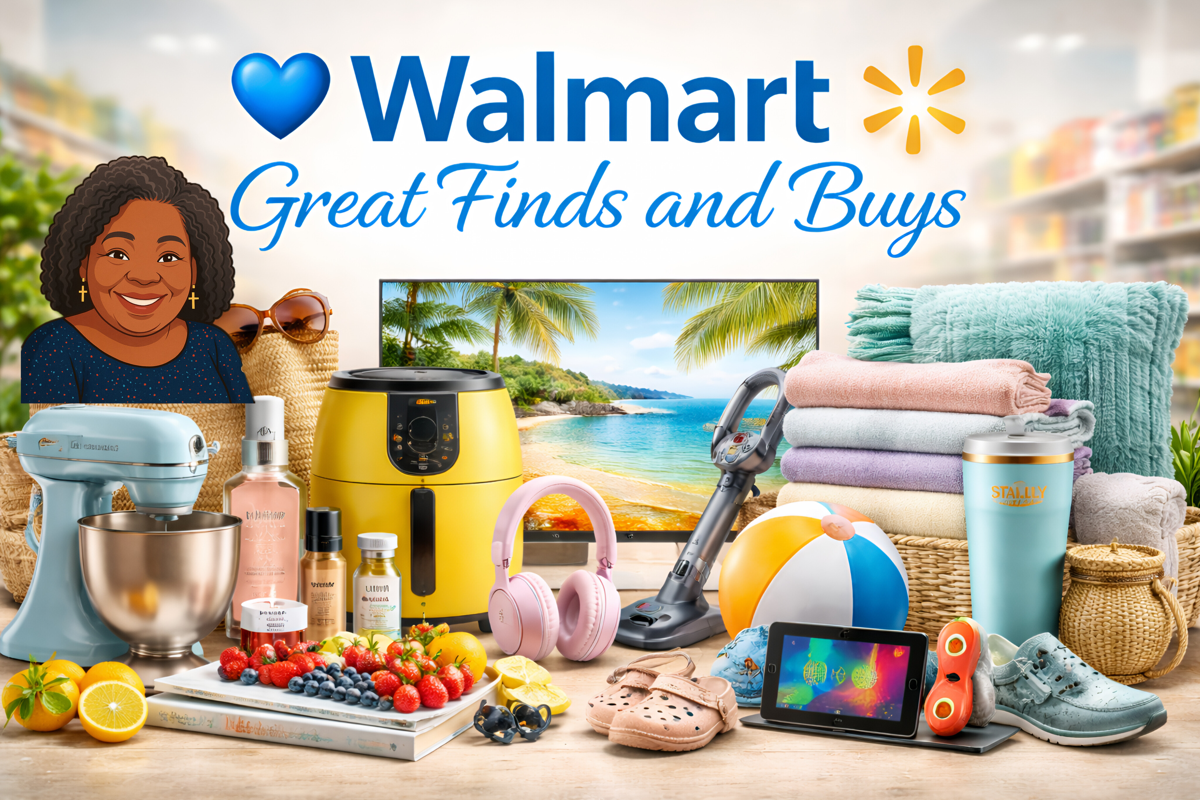 💙Walmart - Great Finds and Buys cover photo collage
