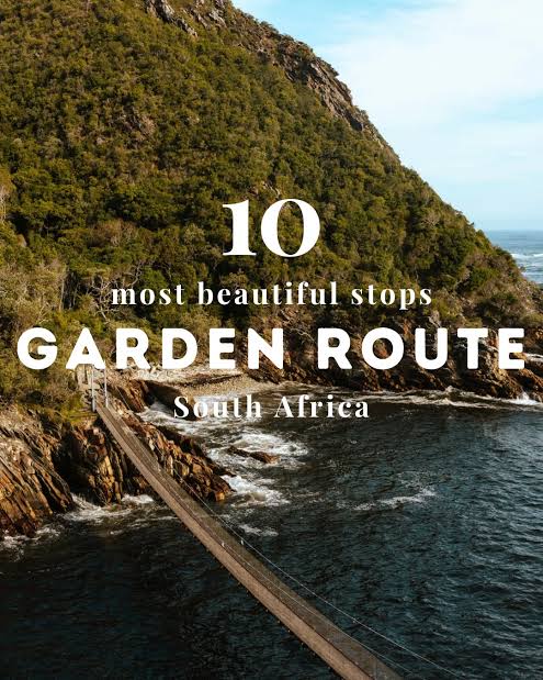 Best Places to visit, eat or just enjoy in the Garden Route, South Africa 🇿🇦 cover photo collage
