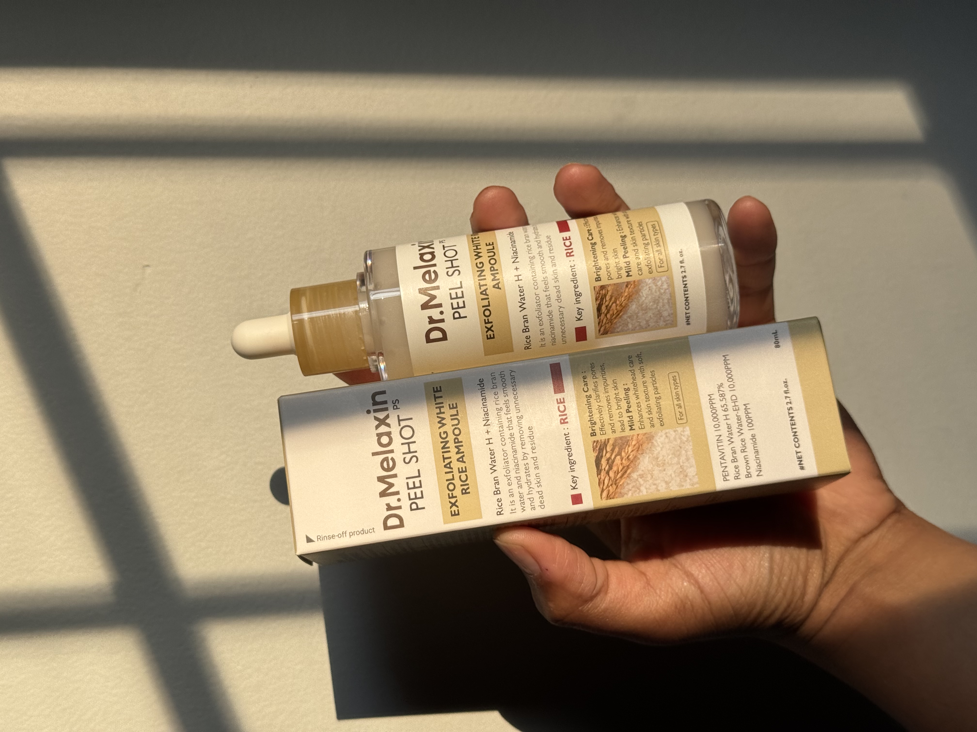 Glass & glossy skincare! 🪞 cover photo collage