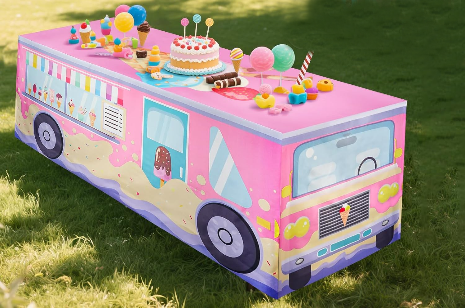 Scooped Up Ice Cream Bridal Shower Ideas cover photo collage