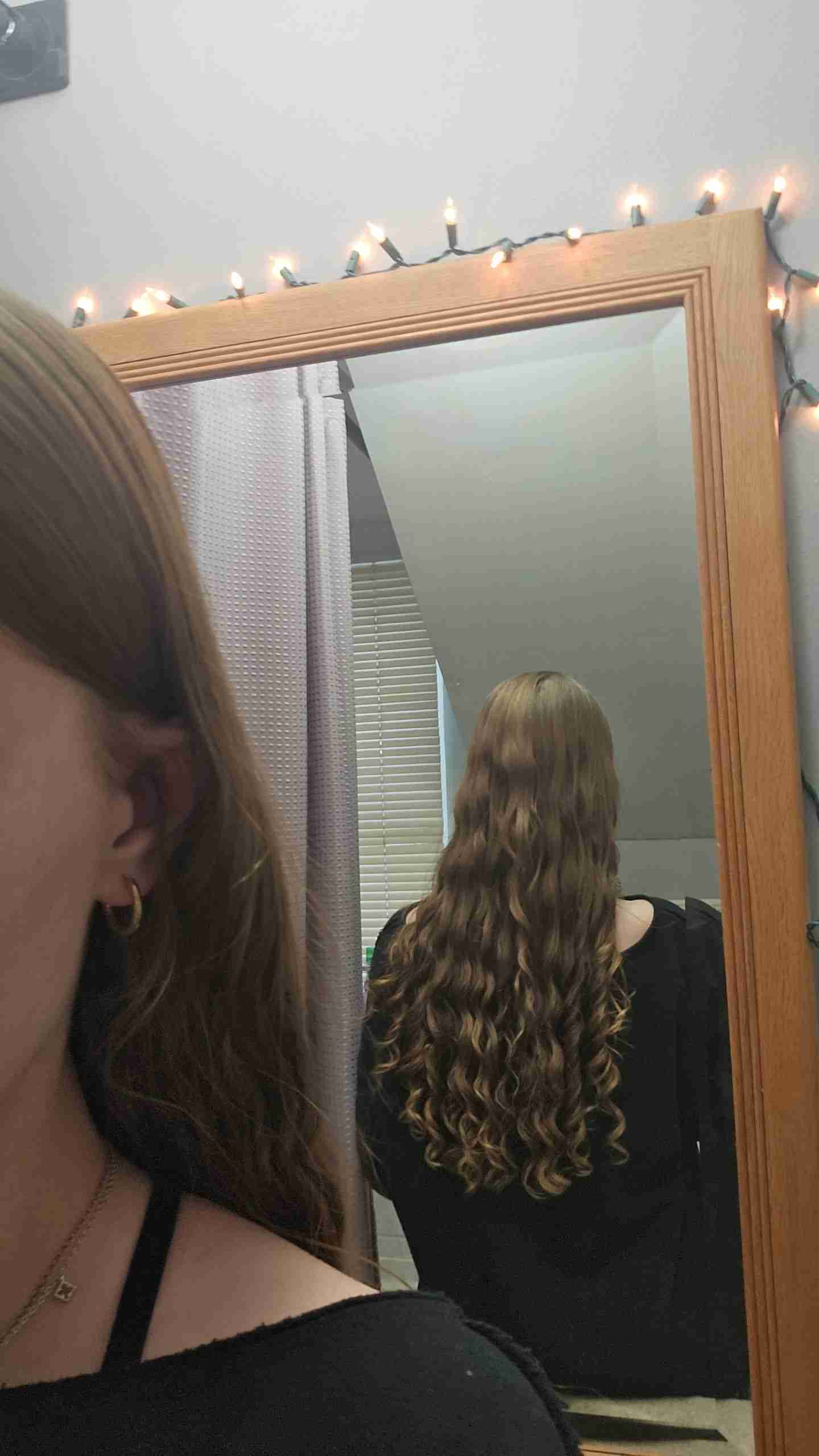 My wavy hair routine!!〰️〰️ cover photo collage