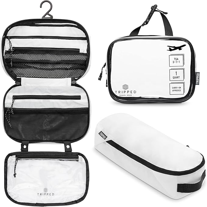 must have travel toiletries (amazon & affordable) cover photo collage