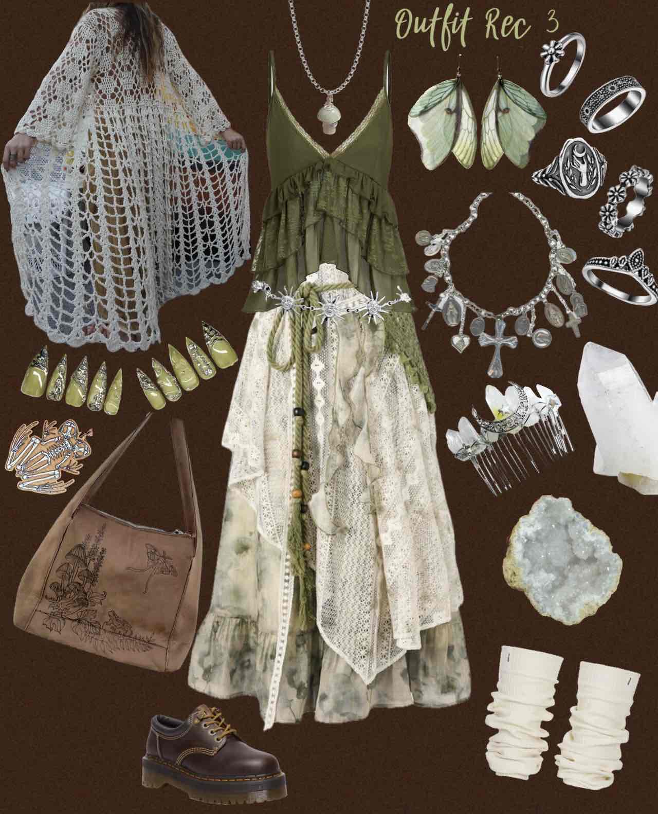 Cursed by Couture: The Boho Witches’ Wardrobe ⋆˖⁺‧₊☽◯☾₊‧⁺˖⋆ cover photo collage