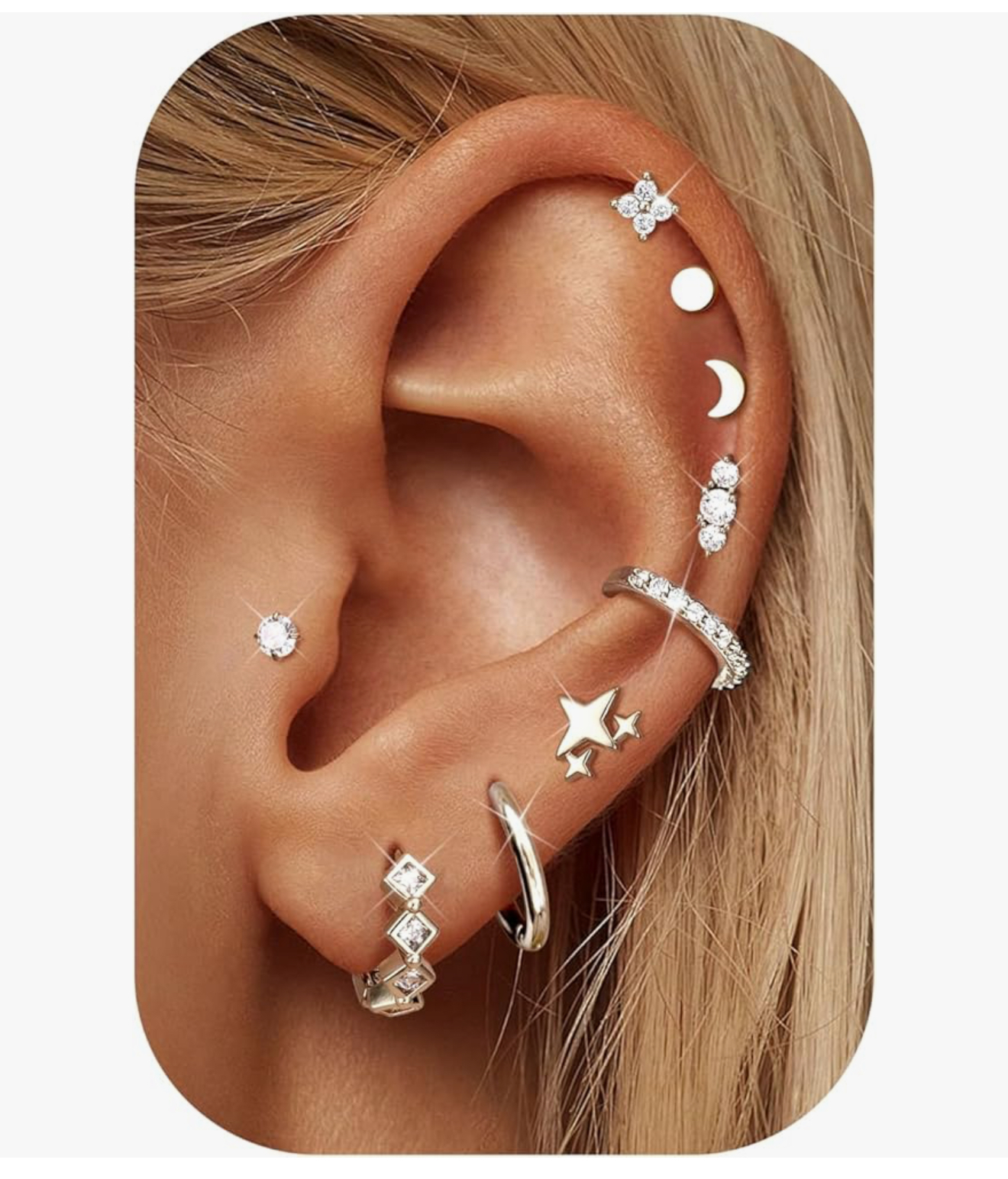 Earring Obsession cover photo collage